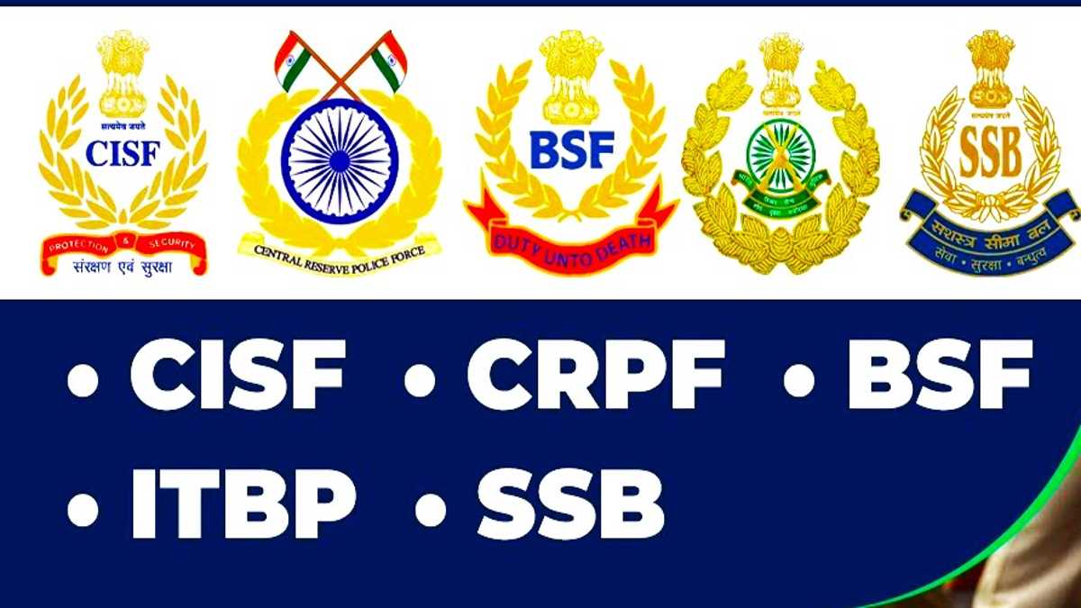 UPSC 2025 CRPF BSF CISF ITBP